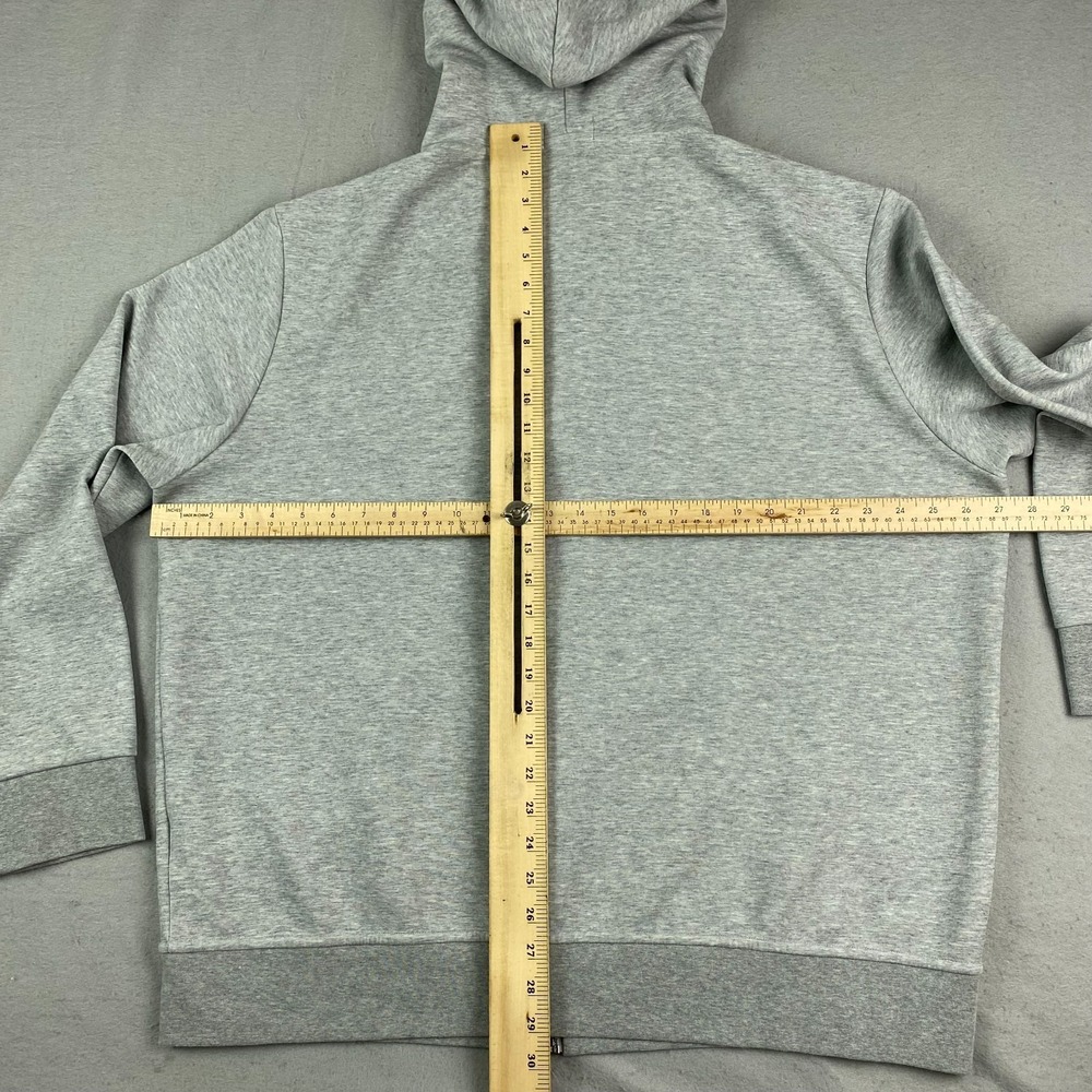 Polo Ralph Lauren Mens Double Knit Full Zip Hoodie XXL 2XL Jacket Gray - Picture 12 of 15